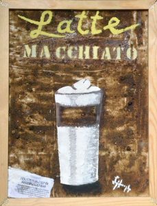News: Café-Bild "Latte Macchiato"
